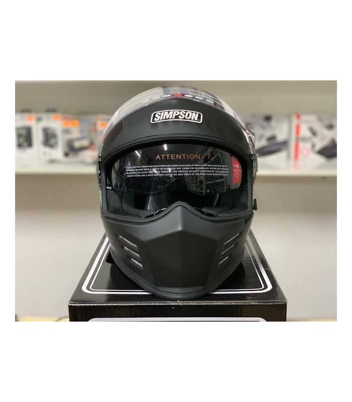 Simpson Venom black matt helmet 22.06