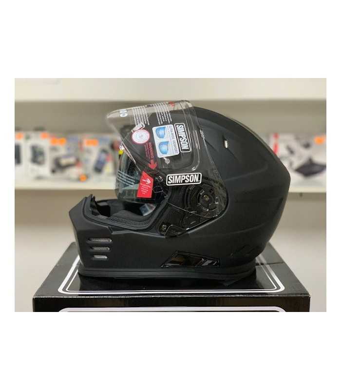 Casco Simpson Venom nero opaco 22.06