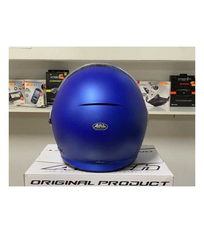 CASCQUE JET AIROH HELIOS BLEU MATT