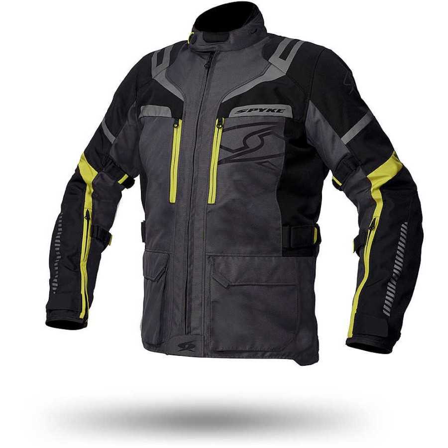 Spyke Meridian Dry Tecno grey black jacket
