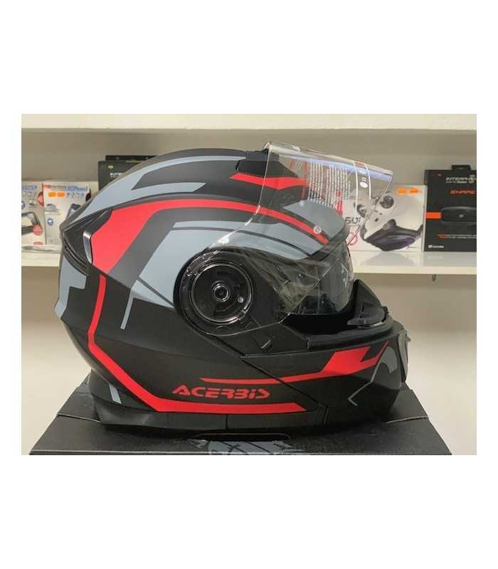 Acerbis Serel Multi-Klapphelm schwarz rot