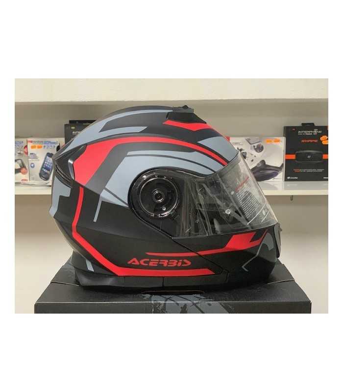 Acerbis Serel Multi-Klapphelm schwarz rot