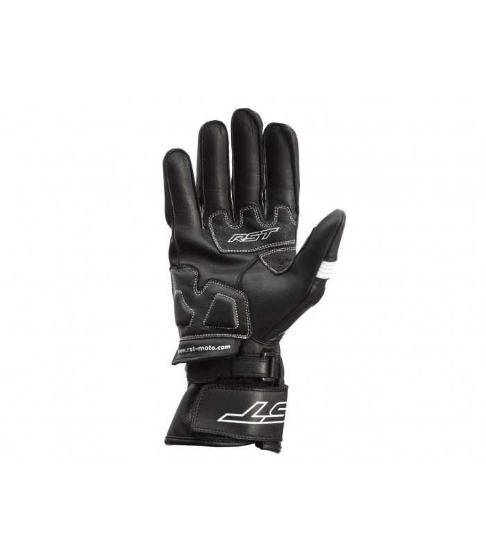 Gants racing RST Pilot CE noir blanc