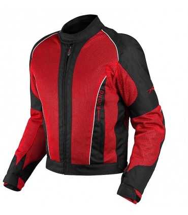 A-pro Giacca traforata estiva Ozone rosso