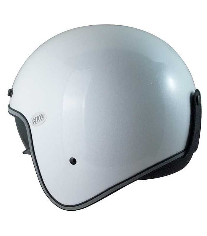 Cgm Porto weiß glitter Jet Helm