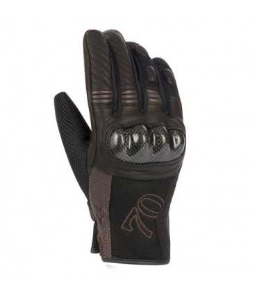 Motorcycle lady gloves Segura Russel black brown