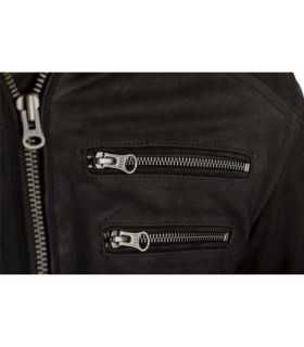 LAdy leather jacket RST Ripley brown