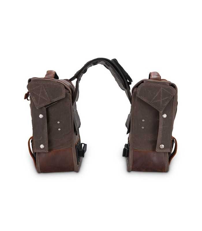 Burly VOYAGER THROWOVER bags brown