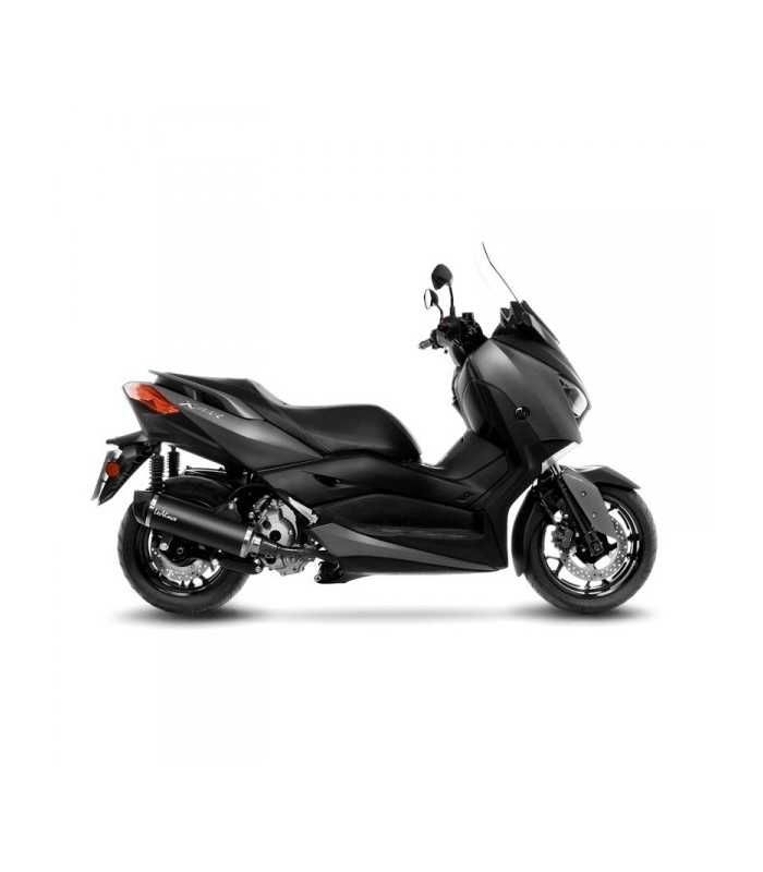 Leovince Yamaha XMax 300 (2017-20) Inox Black CH - Slip-On - Endcap Carbon