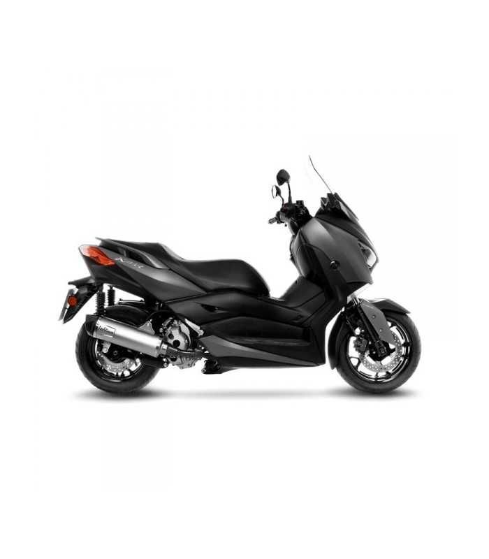 Leovince Yamaha XMax 300 (2017-20) LV ONE EVO Inox CH - Slip-On - Endcap Carbon