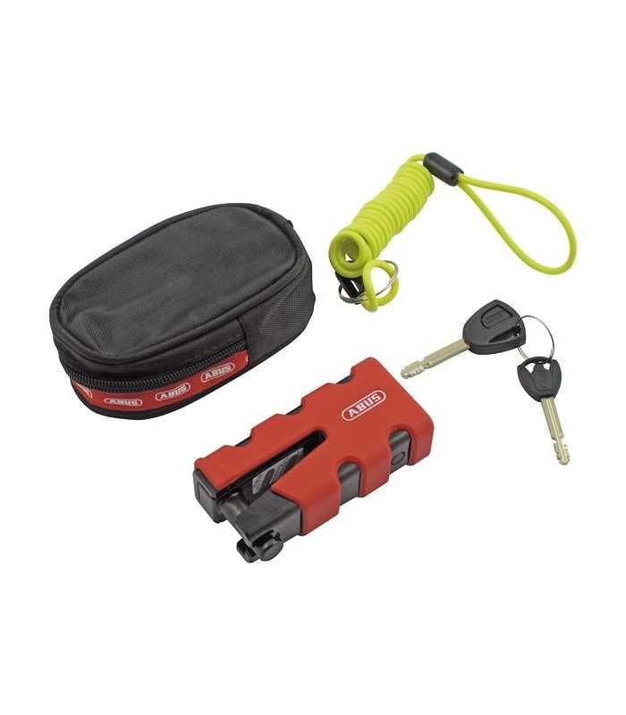 ABUS 77 GRANIT SLEDG GRIP STYLE SCHEIBENBREMSSCHLOSS ROT