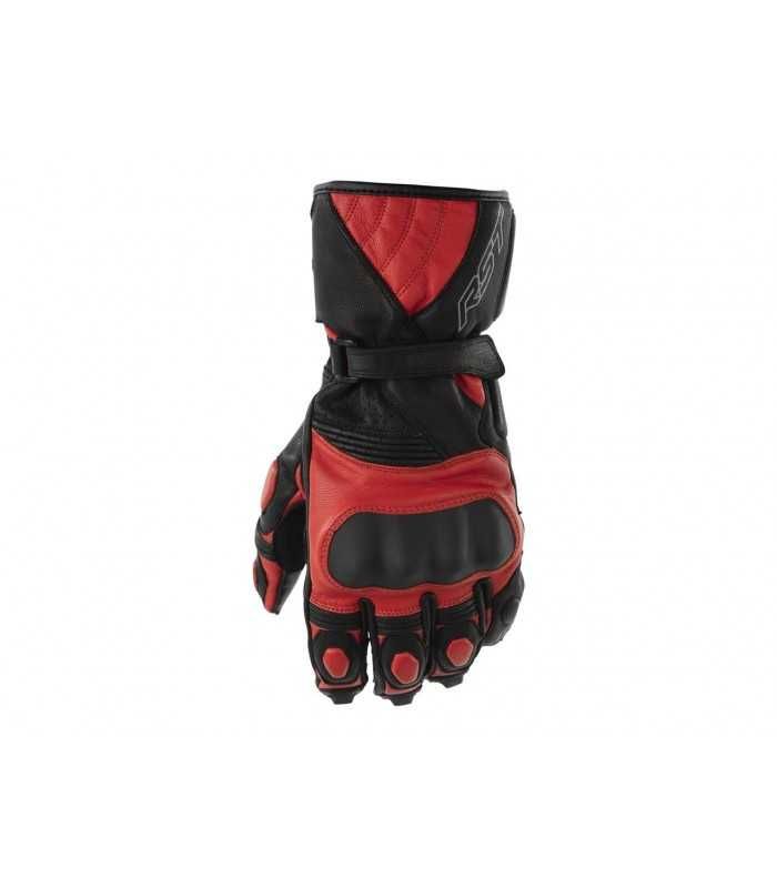 Racing gloves  RST GT CE leather black red