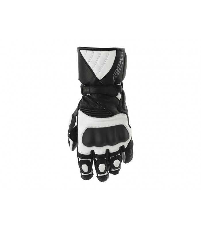 Racing gloves  RST GT CE leather white black