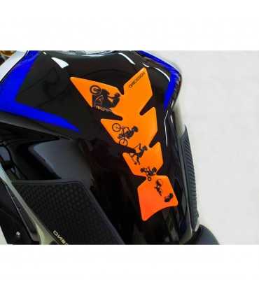 ONEDESIGN UNIVERSAL TANK PAD MATT FLUO ORANGE
