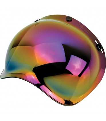 BILTWELL VISIERA TRE BOTTONI A BOLLA ANTIFOG RAINBOW