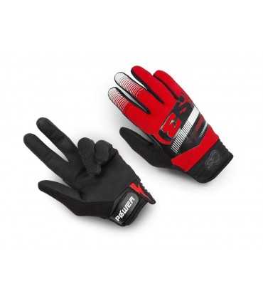 Summer gloves S3 Power black red