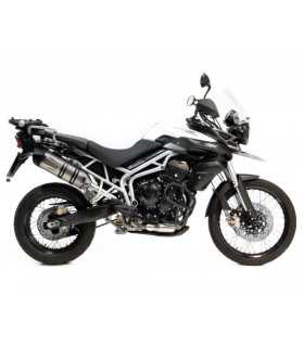 Leovince Triumph Tiger 800/800 XC ie 11-15 LVOne Inox CH - Endcap Thermoplast