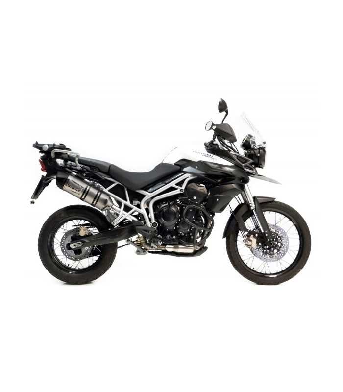Leovince Triumph Tiger 800/800 XC ie (2011-15) LVOne Inox CH - Endcap Thermoplast