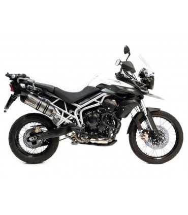 Leovince Triumph Tiger 800/800 XC ie (2011-15) LVOne Inox CH - Endkappe Thermoplast