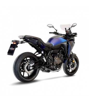 Leovince Yamaha TRACER 7 (2020) LV ONE EVO Inox Black CH - Full System - Endcap Carbon