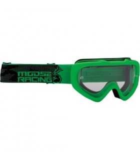 Goggles cross youth Moose Racing Qualifier green