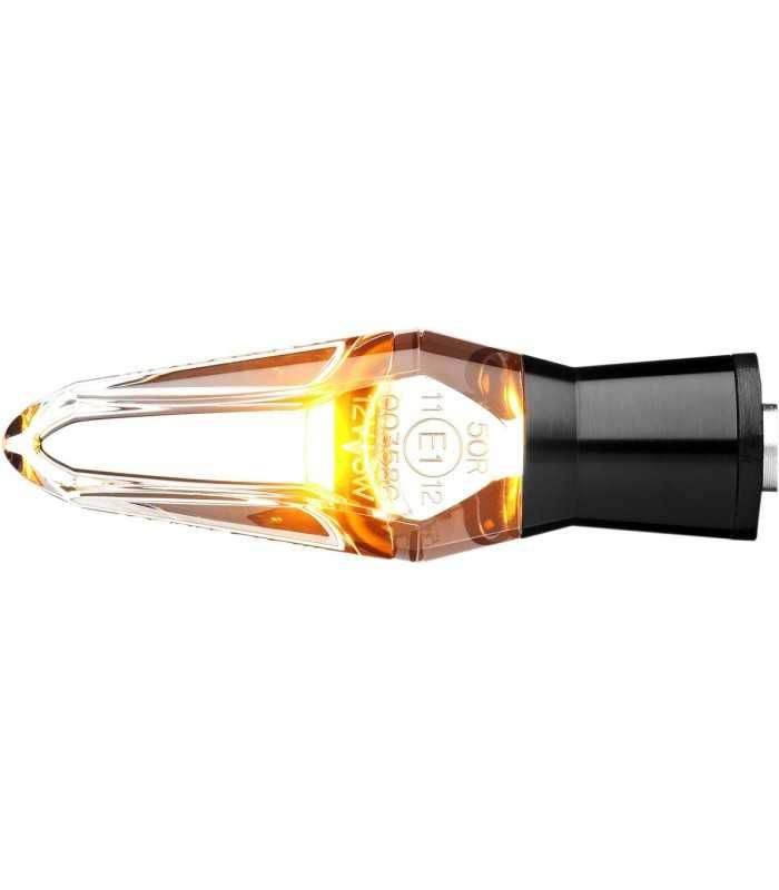Motogadget mo.blaze ice freccia omologata ECE nero