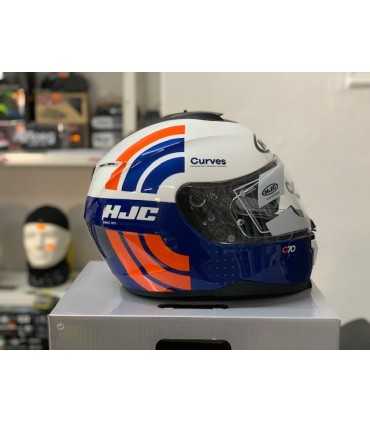 HJC C70 CURVES MC27 HELMET