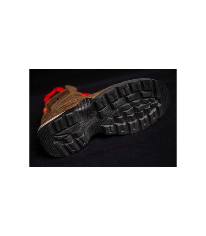 Icon Stormhawk motorrad Schuhe braun