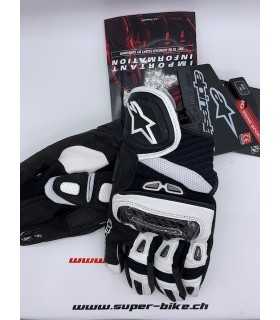 Alpinestars Gp-air Leather Glove black white