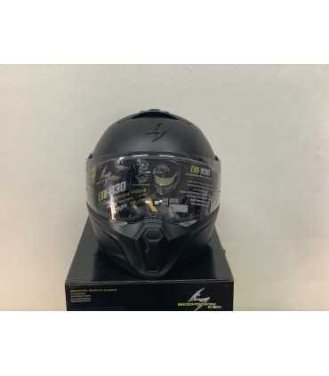 Casco modulare Scorpion Exo-930 solid nero opaco