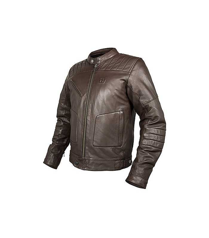 Lederjacke Hevik Garage braun
