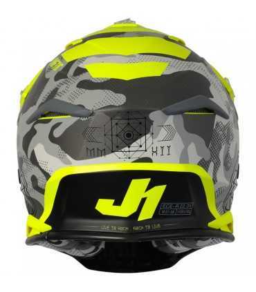 Cross helmet Just-1 J39 Kinetic Camo yellow