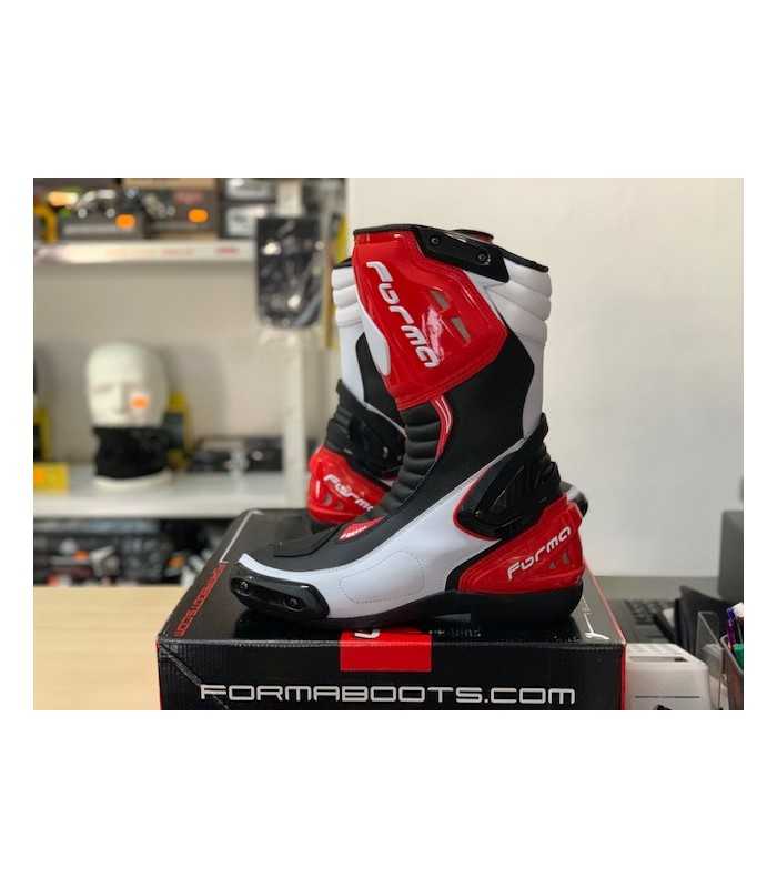 Bottes Forma Freccia noir blanc rouge