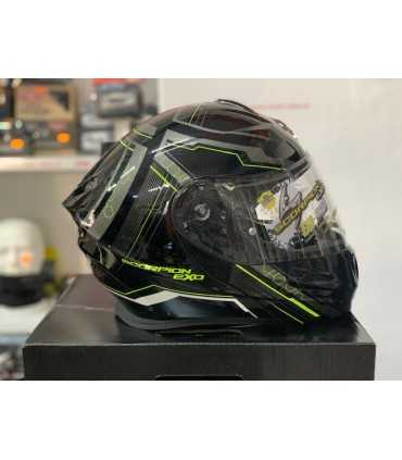 Casco apribile Scorpion Exo 920 Satellite nero giallo