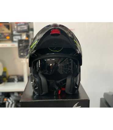 Casco apribile Scorpion Exo 920 Satellite nero giallo