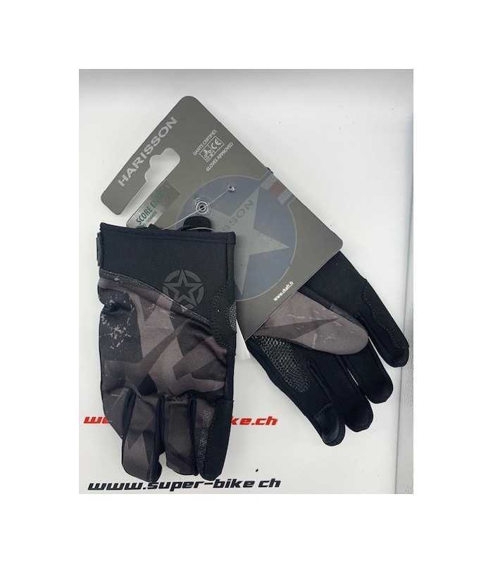 Guanti Harisson Score nero grigio