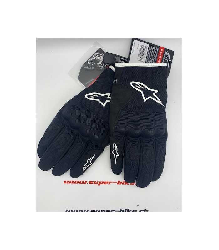 Gants Alpinestars S-Max noir blanc