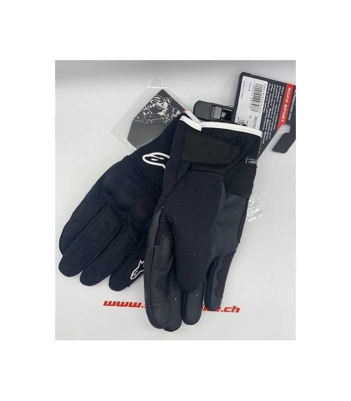 Gants Alpinestars S-Max noir blanc