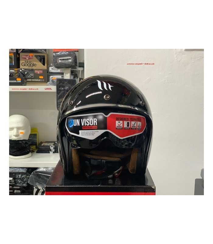 Mt Helmets Le Mans 2 Sv Skull & Roses A1 Black
