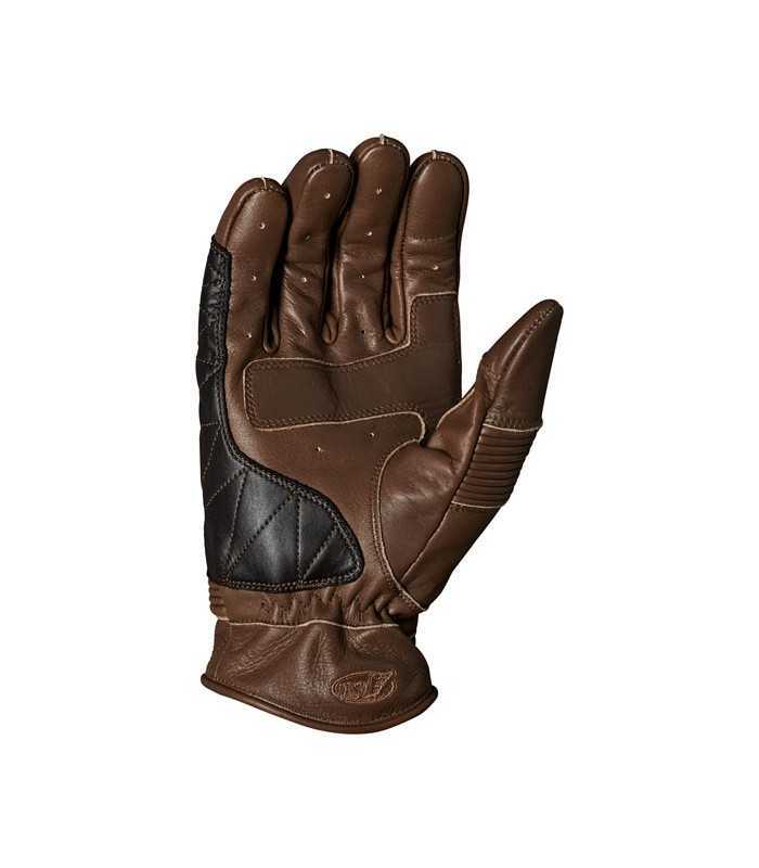 Gants en cuir moto RSD Bronzo marroon