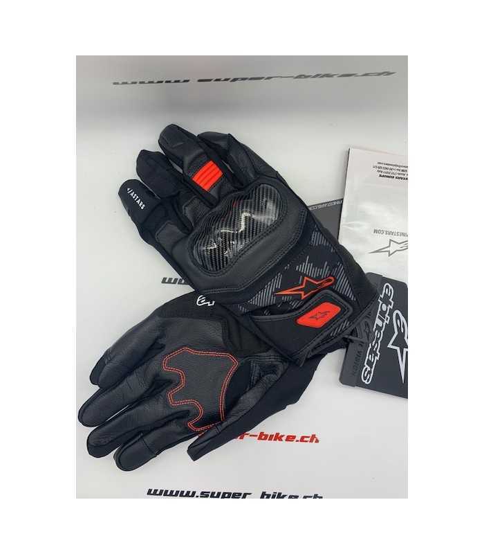 Guanti Alpinestars Smx Z Drystar nero rosso