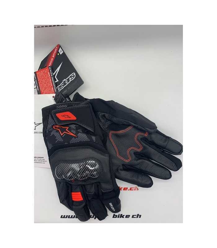 Guanti Alpinestars Smx Z Drystar nero rosso