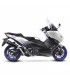 Leovince Yamaha T-Max 530 (2017-19) Inox black CH+KAT - Full System - Endcap Carbon