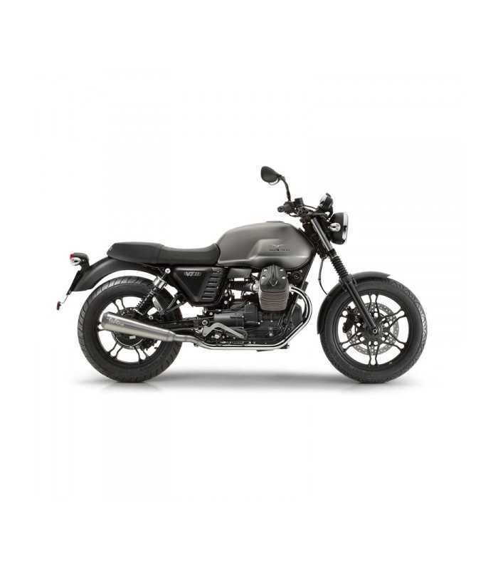 Leovince Moto Guzzi V7 III Special (2017-20) CLASSIC RACER Inox CH+KAT - Slip-On