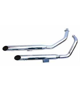 Echappement homologué Silvertail K02 Yamaha XV 535 Virago 88-01