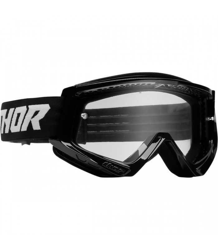 Thor Combat Racer noir/blanc lunettes cross