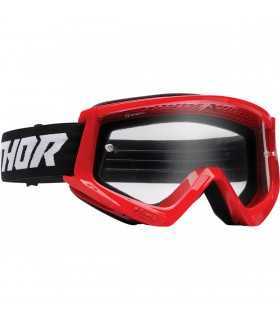 Thor Combat Racer rouge noir lunettes cross