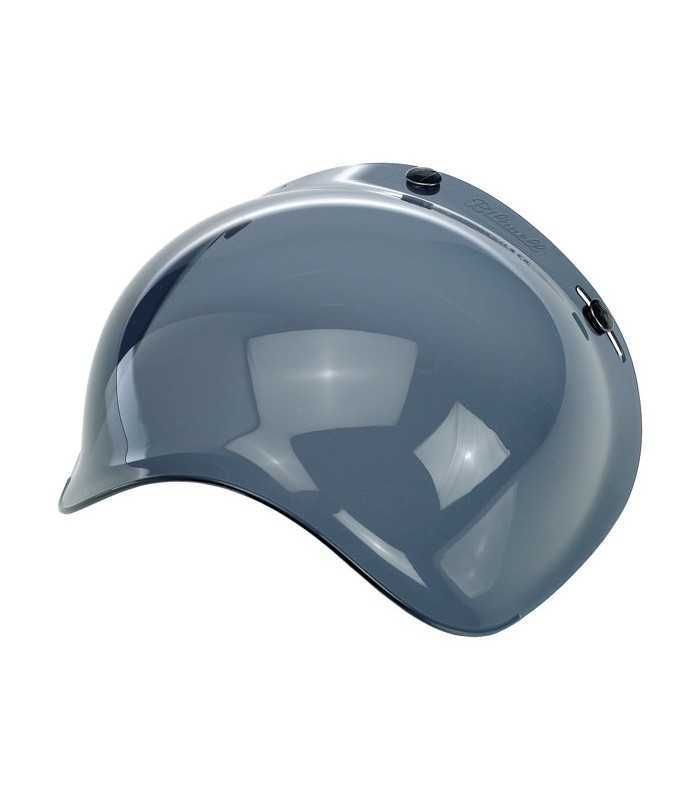 BILTWELL 3 BOTTONS BUBBLE VISOR ANTIFOG SMOKE