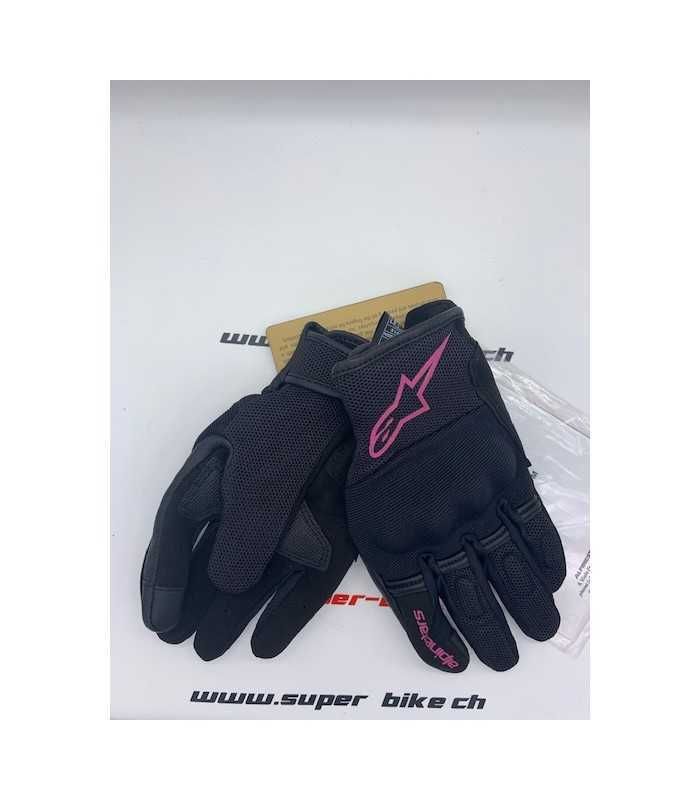 Gloves lady Alpinestars Copper black pink