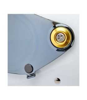 BILTWELL Gringo S/ Lane Splitter HARDWARE KIT gold chrome